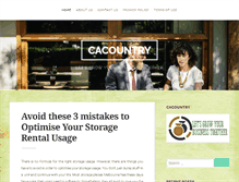 Tablet Screenshot of cacountry.tv